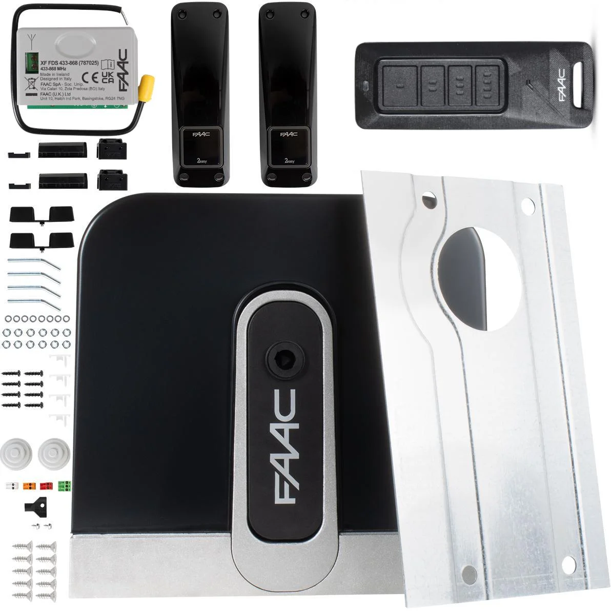 Zestaw Cyclo C720 FDS - FAAC 24V do 400kg bram przesuwnych