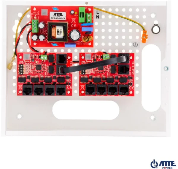 zestaw do 9 kamer ip switch poe 9p1up atte ip 9 11 e d28d621b214e4e83a25b29501ee12839