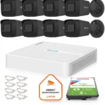 zestaw do monitoringu hilook 8 kamer ip ipcam b4 p black 2k 6f0357811ce44f09bd40c970c24cb012