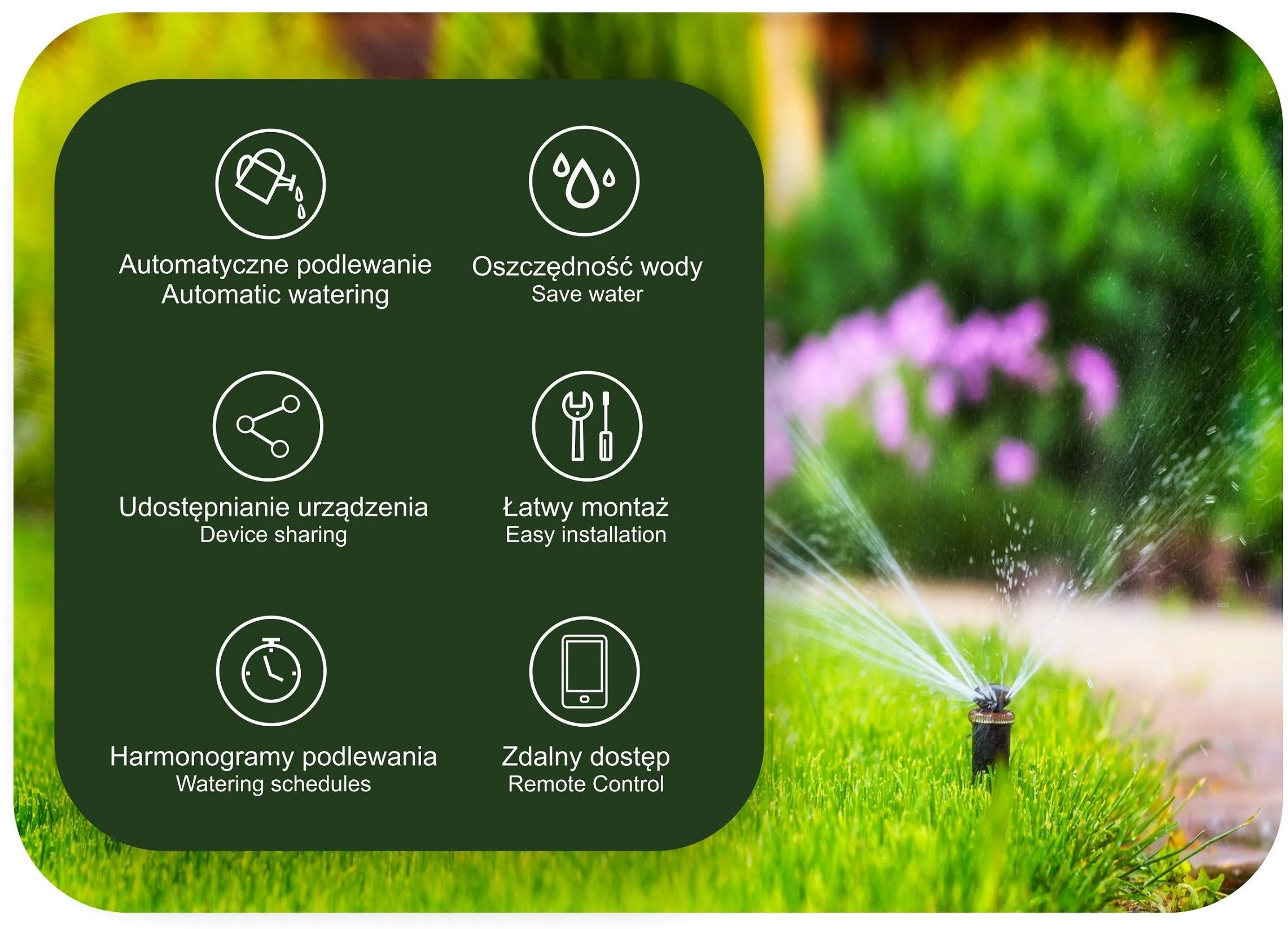 Zalety sterownika nawadniania WiFi