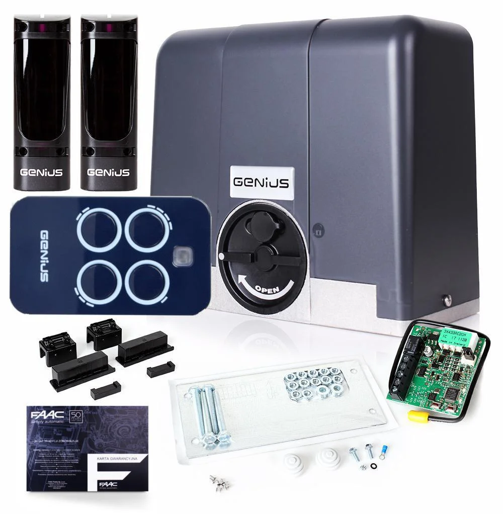 Zestaw GENIUS BLIZZARD 900 do bram przesuwnych