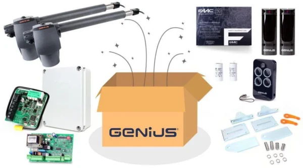 zestaw genius g bat 300 do bram 6m dwuskrzydowych e3862f937a234d899e89f74746ec3600