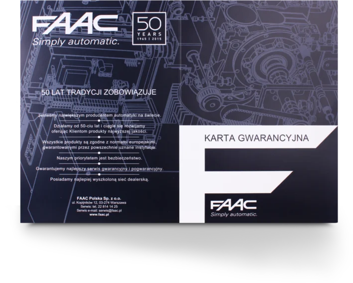 GWARANCJA JAKOŚCI ZAKUPU Z POLSKIEJ DYSTRYBUCJI: