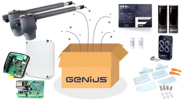 zestaw genius g bat 400 do 8m bram dwuskrzydowych d5d1a3a38d724576bd30b5b89c6fa270