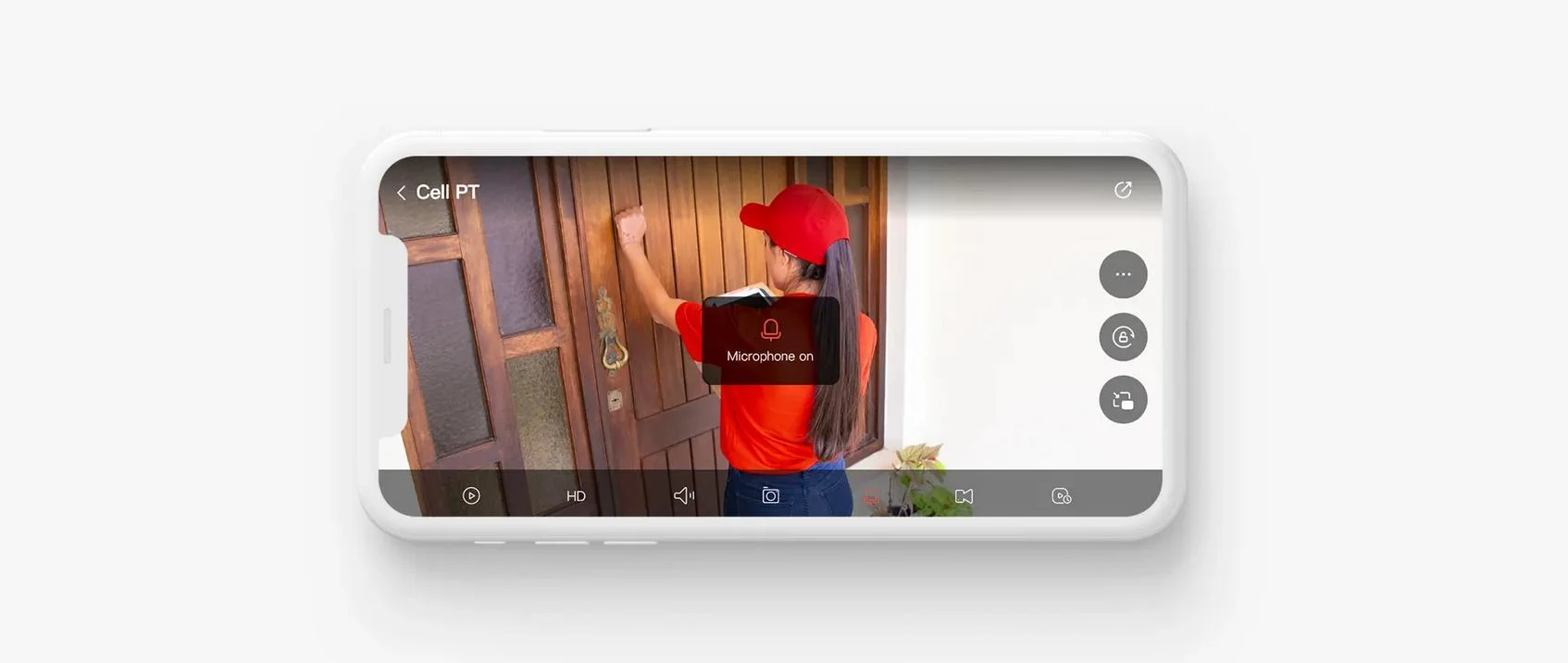 Kamery z funkcją dwustronnej komunikacji - wbudowany mikrofon i głośnik