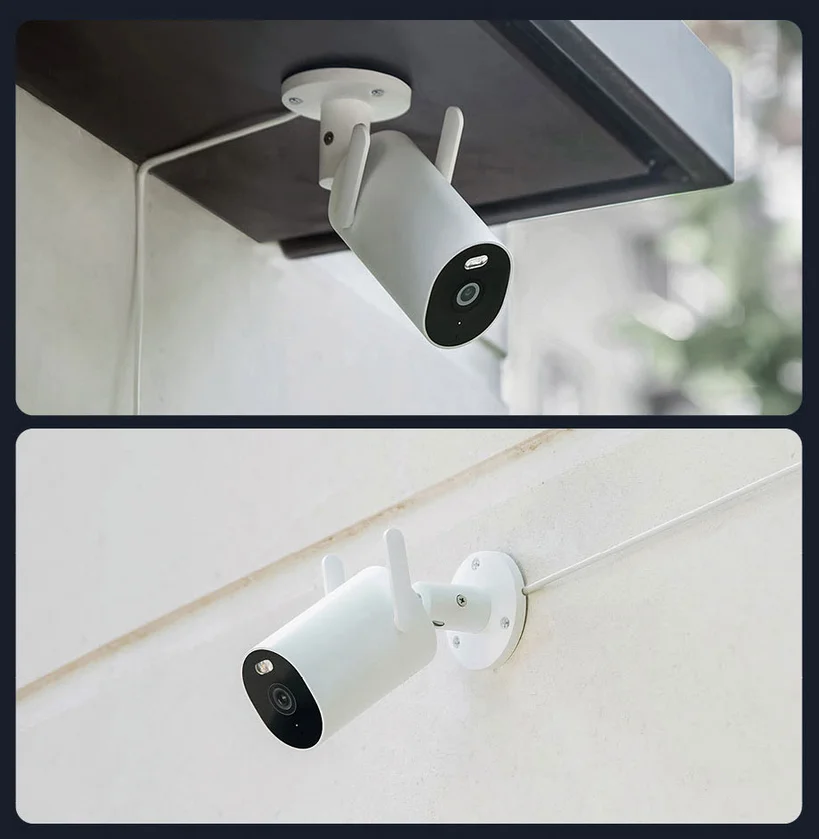 Kamera IP Xiaomi Mi Outdoor Camera AW300 - niesamowicie prosta i łatwa instalacja dzięki akcesoriom montażowym