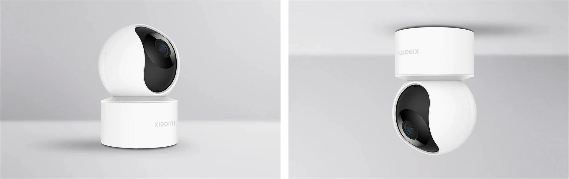 Kamera IP Xiaomi Mi Smart Camera C200 2 MPx WiFi - prosta instalacja, wygodny montaż (także odwrócony)