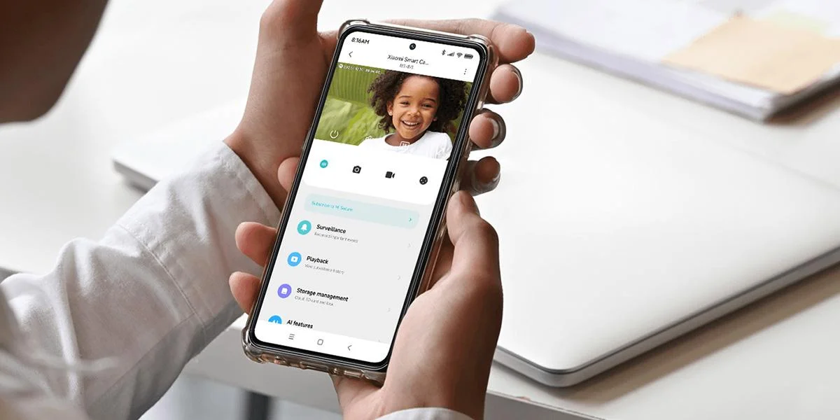Obrotowa kamera monitorująca IP Xiaomi Smart Camera C500 Pro - możliwość fizycznej blokady kamery z pomocą smartfona