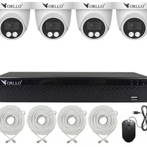 zestaw monitoringu 4 kamery poe orllo eco dome 1f1656dc76a6423d9aac45640cd72d0d