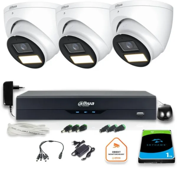 zestaw monitoringu 4w1 dahua 3 kamery zewnetrzne fullhd z dy 74e8760d965e44e681da8eb41208d8ae