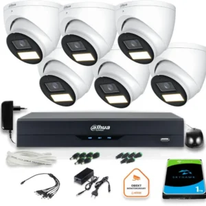 zestaw monitoringu 4w1 dahua 6 kamer zewnetrznych fullhd z d 3efa9c55eb1342a295665906cc87166d