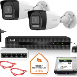 zestaw monitoringu hilook 2 kamery ip ipcam b8 30dl z dyskie e90b4d8bf9af4e89bf87e7a35181f991