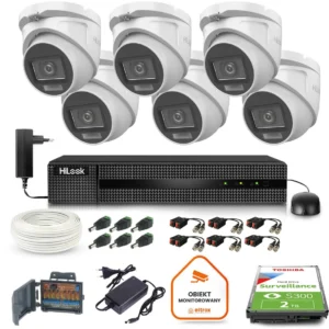 zestaw monitoringu hilook 6 kamer 5mpx tvicam t5m 20dl z dys 984356a7dd94490b8a2e024f4137be12