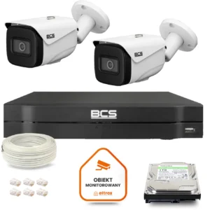 zestaw monitoringu ip bcs line 2x kamera bcs l tip25fsr5 ai1 83d00be077104ebe8c0c2cacb38aa45b