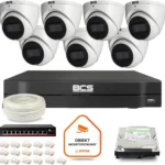 zestaw monitoringu ip bcs line 7x kamera bcs l eip14fsr3 ai1 28a5b41f703846c291dab94a338691eb
