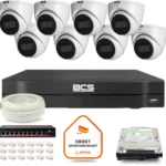 zestaw monitoringu ip bcs line 8x kamera bcs l eip14fsr3 ai1 1907fd6149b5450fbf92912337635315