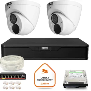 zestaw monitoringu ip bcs point 2x kamera bcs p eip28fwr3 ai e96ff0c3a7a940708bb194d38efeef85