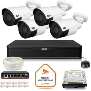zestaw monitoringu ip bcs point 4x kamera bcs p tip15fsr5 re 7fe2ca716bd847a3ac1684015d2cab7e