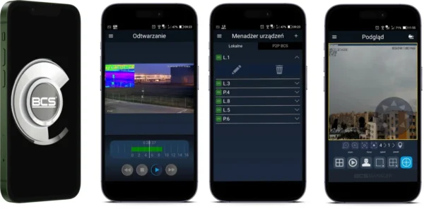 zestaw monitoringu ip bcs point 4x kamera bcs p tip25fsr4 ai e3a98a6dfa3f49f782a8a0c6efe3d526