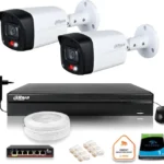 zestaw monitoringu ip dahua 2 kamery ipc hfw1439tl1 a il 4mp 3b98f94819a0408cb1576f89ae183b8d