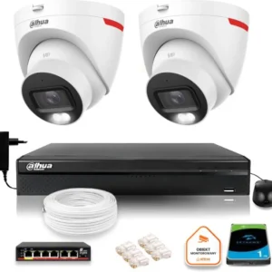 zestaw monitoringu ip dahua 2 kamery zewnetrzne wizcolor 2k 31e728d3be0d446cadc849a1f1b59a63