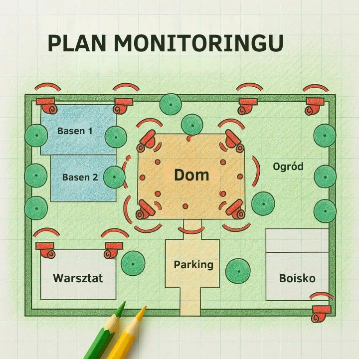 Zastosowanie monitoringu IP z bezprzewodową transmisją wideo