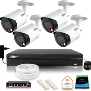 zestaw monitoringu ip dahua 4 kamer fullhd z podwojnych oswi 26314022857c41698e2e4a226dc82a11