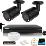 zestaw monitoringu ip dahua 4mpx 2k 2 kamery czarne zewnetrz 635a818fdb834980a0e76dd71a8ed71a