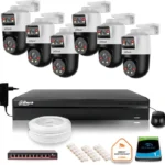 zestaw monitoringu ip dahua 6 kamer obrotowych 2mp2mp z dysk e77a9cfd1e114179b5028c90b464509f