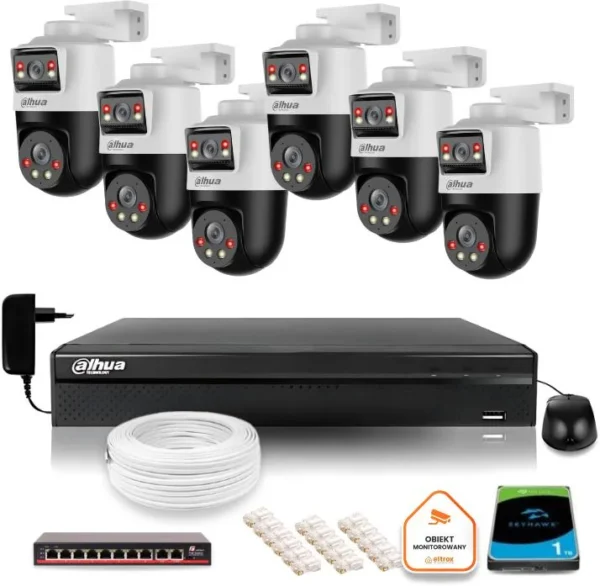 zestaw monitoringu ip dahua 6 kamer obrotowych 2mp2mp z dysk e77a9cfd1e114179b5028c90b464509f zestaw monitoringu ip dahua 6 kamer obrotowych 2mp2mp z dysk e77a9cfd1e114179b5028c90b464509f