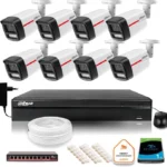 zestaw monitoringu ip dahua 8 kamer zewnetrznych led 50m wiz 614c9008c2694268b3c4229e531d706c