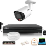 zestaw monitoringu ip dahua 8mpx 4k kamera ipc hfw2849s s il 3aed088fda9b42b185987d0baa43ae35