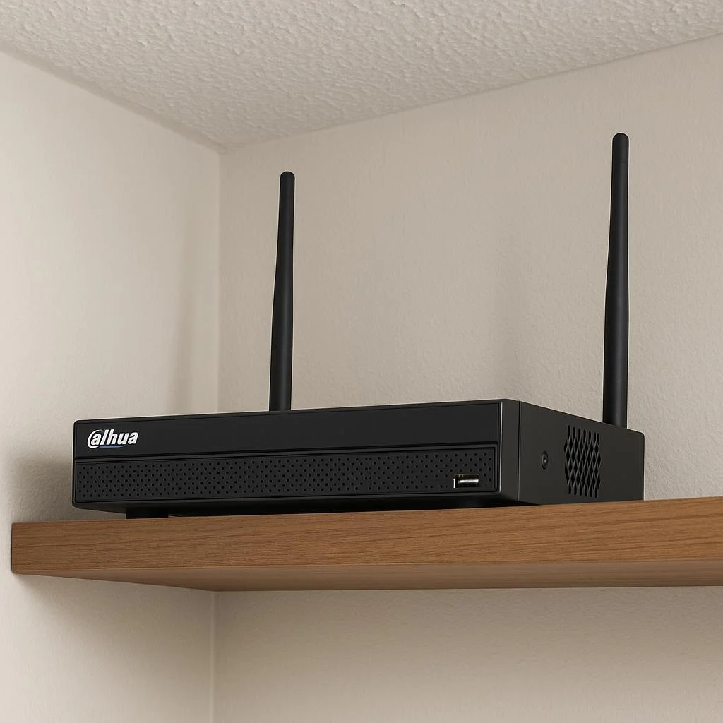 Idealne umiejscowienie rejestratora Dahua do kamer IP Wi-Fi