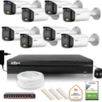 zestaw monitoringu ip dahua tioc 5mpx 2k 8 kamer ipc hfw3849 a49cb47b81a44534b36eac26b75a0e6d
