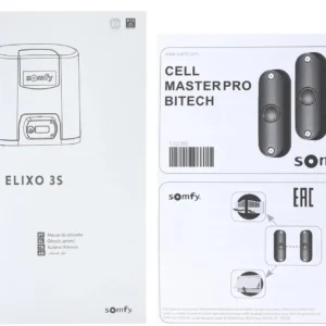zestaw somfy elixo 500 3s io comfort pack do 500kg bram prze 724ac5df6ad54b32bc5db465bcefb338