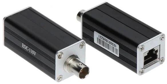 ZESTAW TRANSMISJI ETHERNET/COAXIAL EOC-110V 200M (2SZT.)