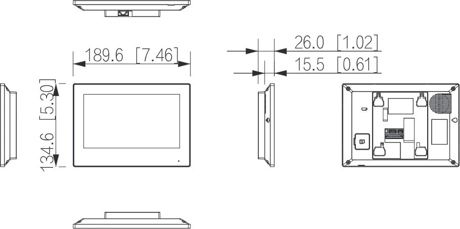 Zestaw wideodomofonowy Dahua KTP05(F)