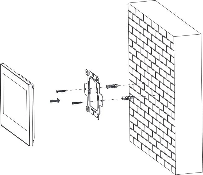 Zestaw wideodomofonowy Dahua KTP05(F)