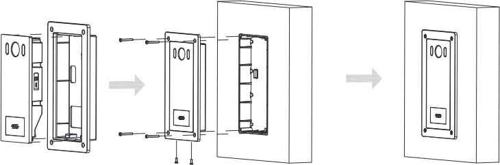Zestaw wideodomofonowy Dahua KTP05(F)