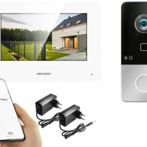 zestaw wideodomofonowy hikvision 1 rodzinny 3c9a40ec1f86411bad73e0c6391b17b9