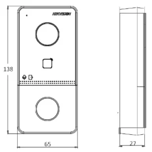 zestaw wideodomofonowy hikvision ds kis603 pc eaadb4d17e7147d8a972383184e1b0f1