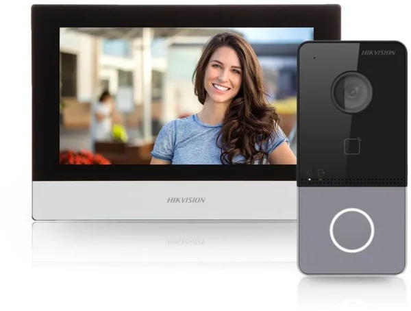 zestaw wideodomofonowy hikvision ds kis603 pc ee8c194bd844436b82695596ccc24f21