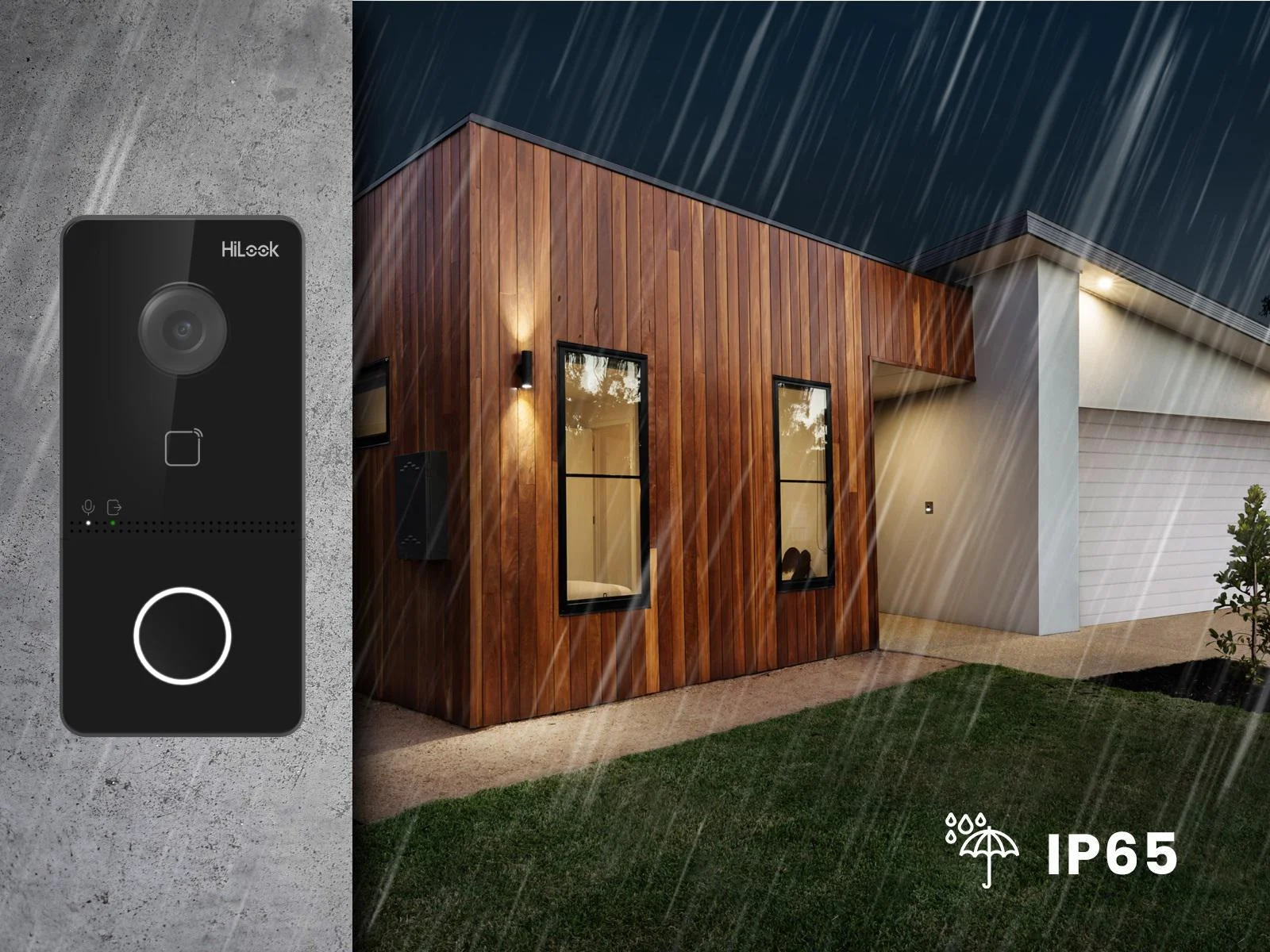 Postaw na zestaw wideodomofonowy HiLook IP-VIS-SLIM-W i doceń możliwości, jakie oferuje Ci jego stacja bramowa: