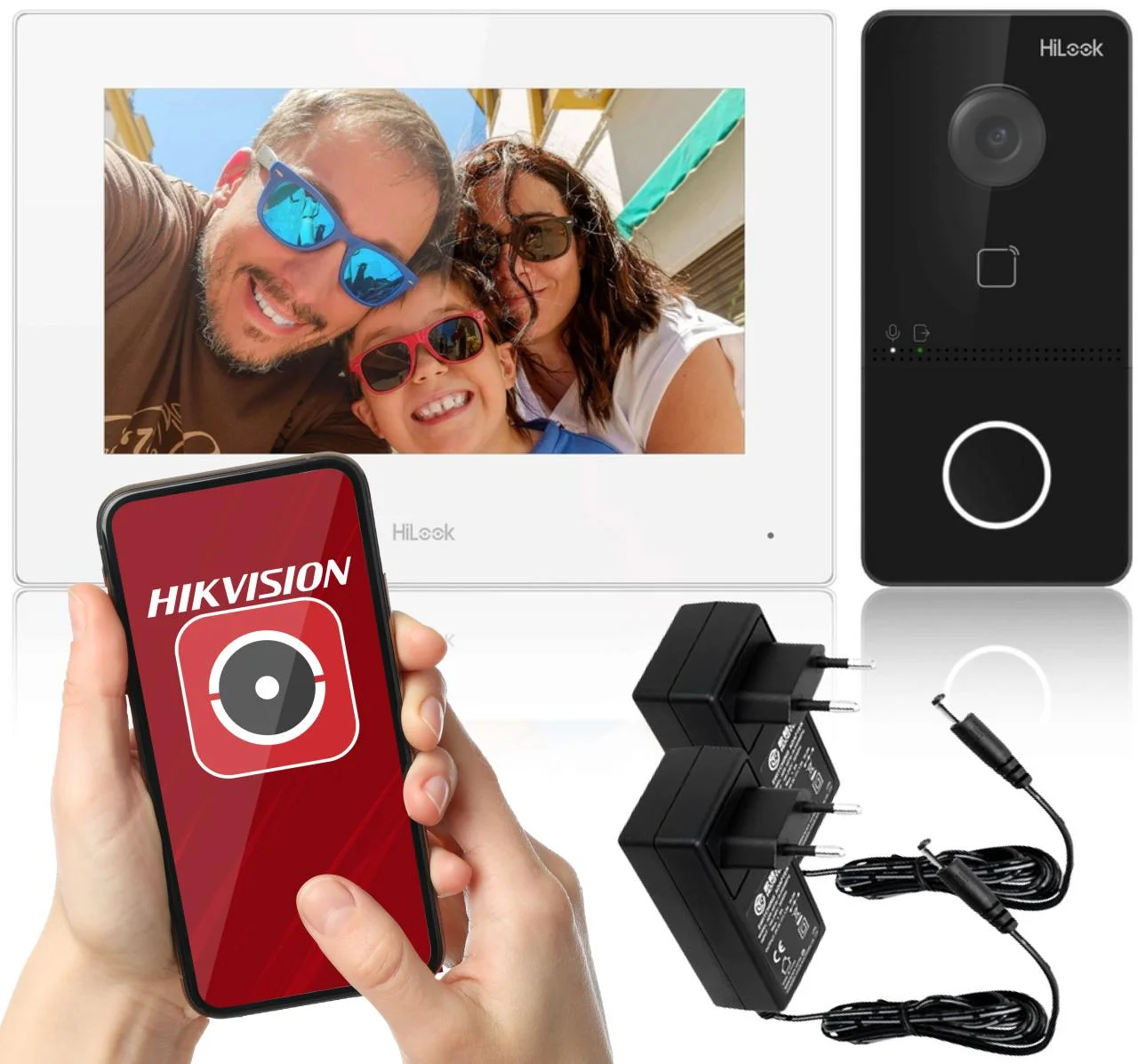 Zestaw wideodomofonowy IP HiLook by HikVision IP-VIS-SLIM-W - nowoczesne rozwiązanie dla najbardziej wymagających użytkowników