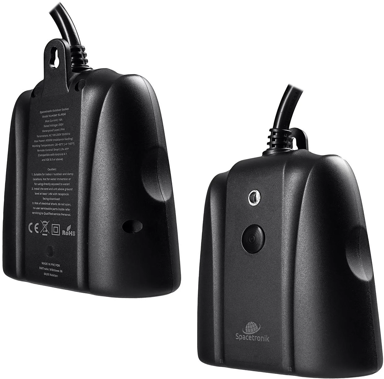 Spacetronik Smart Life SL-PS34 - specyfikacja techniczna: