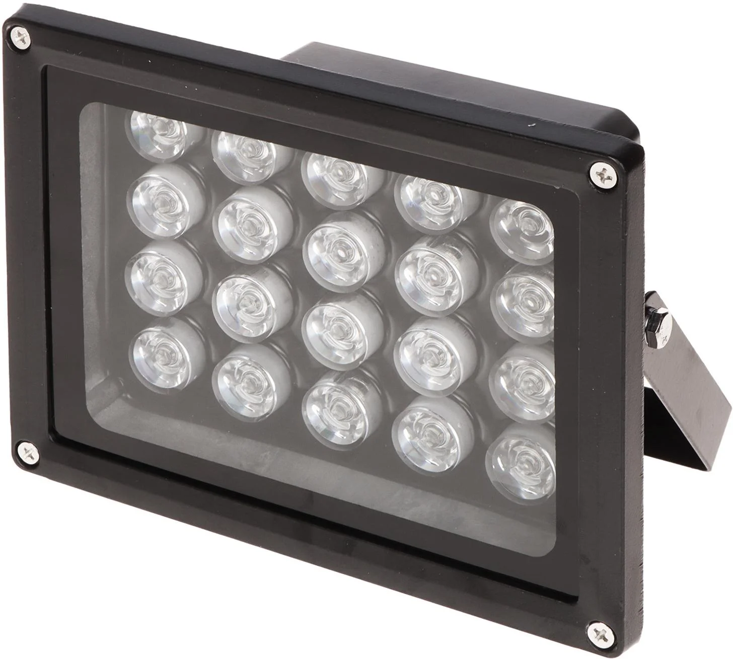 Zewnętrzny reflektor podczerwieni z wyłącznikiem zmierzchowym.