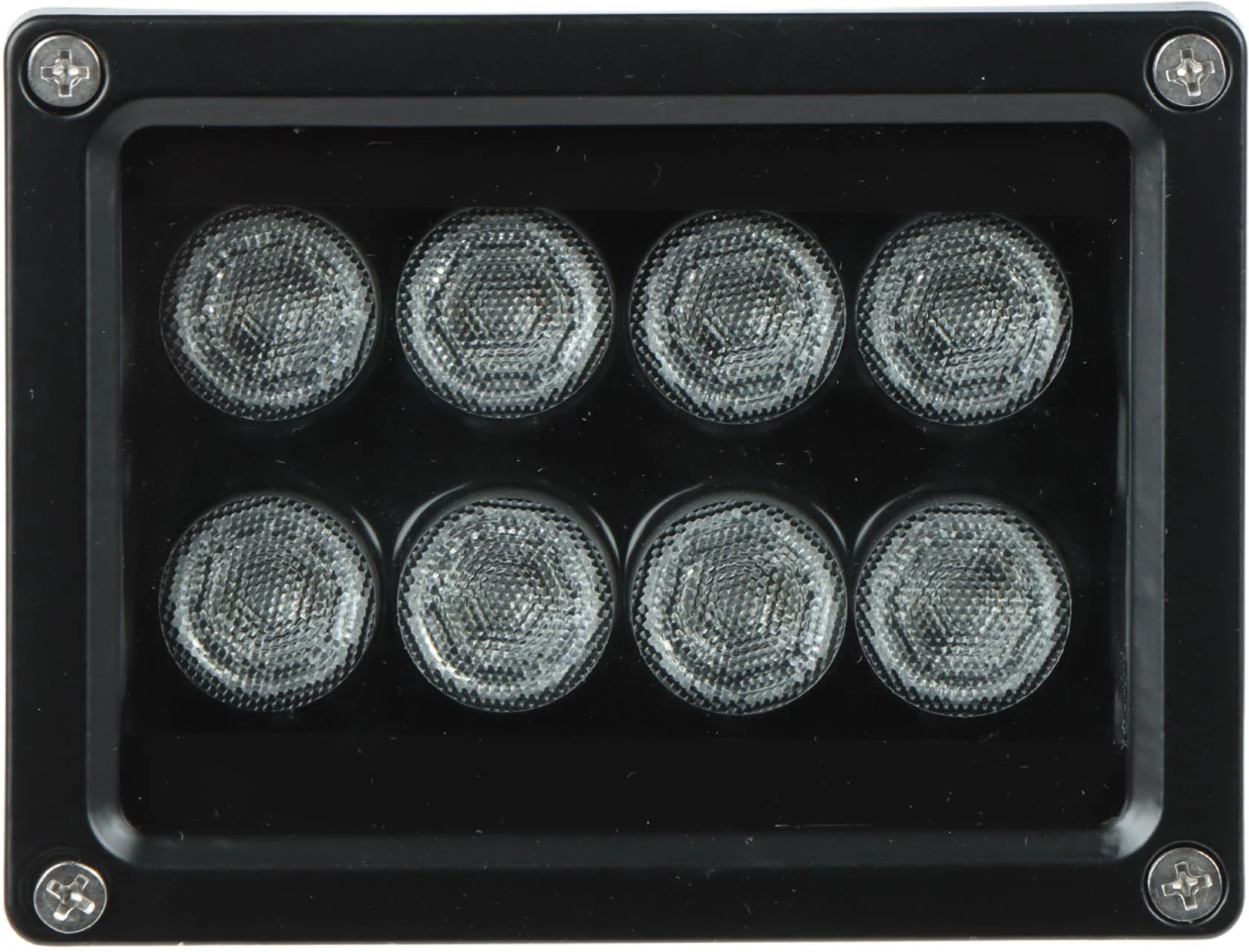 Zewnętrzny reflektor podczerwieni z wyłącznikiem zmierzchowym.