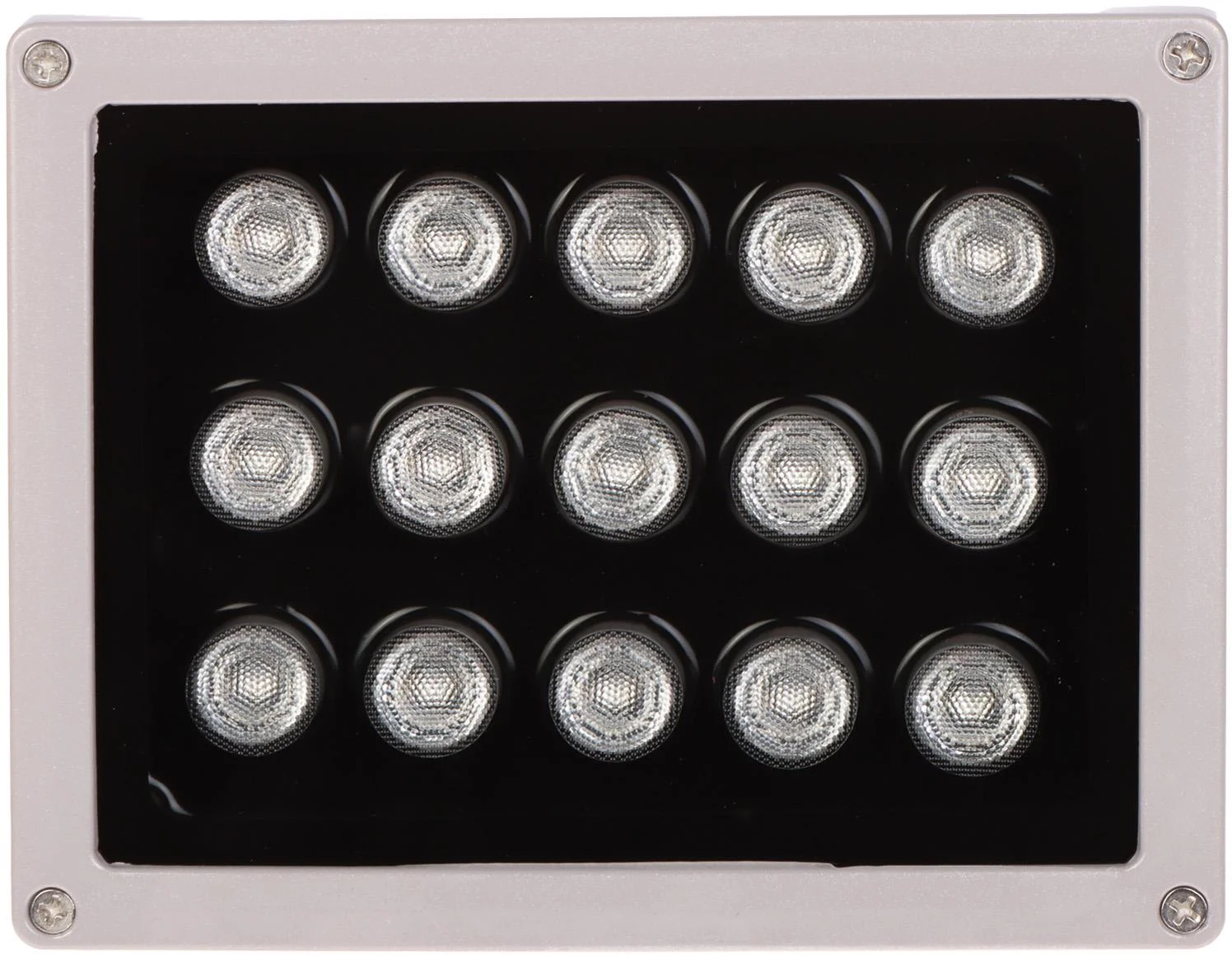 Zewnętrzny reflektor podczerwieni z wyłącznikiem zmierzchowym.