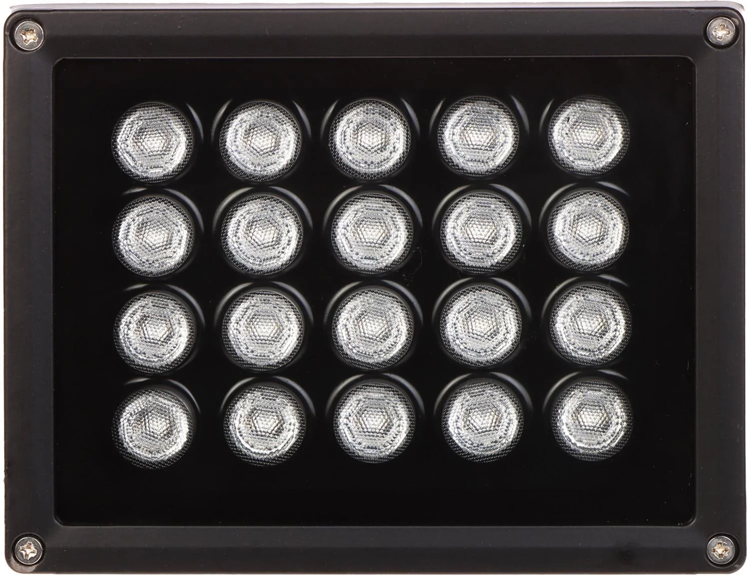 Zewnętrzny reflektor podczerwieni z wyłącznikiem zmierzchowym.