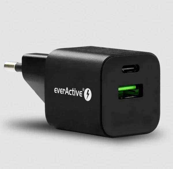 adowarka sieciowa everactive gan sc 390qb 30w 1xusb c 1xusb 85ca90eaf7794f9cb3486572caa1cef2